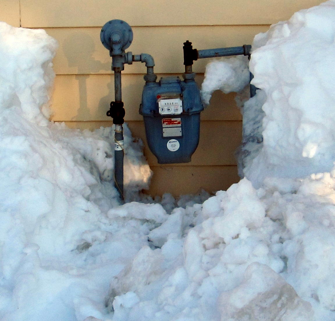 Snow Covered Meter